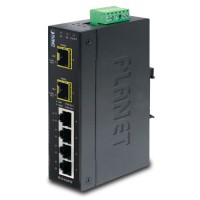 PLANET IGS-620TF  Industrial 4-Port 10/100/1000T + 2-Port 100/1000X SFP Ethernet Switch